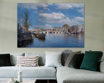 Panorama over the Amstel by Peter Bartelings