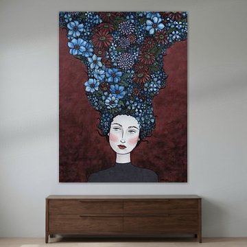 Flowers on my mind (nr.2020-22) by Kris Stuurop