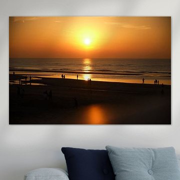 Goldene Stunde am Strand