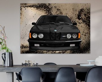 BMW M635CSi E24 n zwart van aRi F. Huber