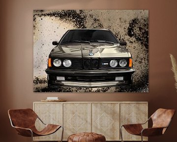 BMW M635CSi E24 n antiek patina van aRi F. Huber