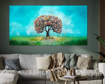 Tree of Life van Gena Theheartofart