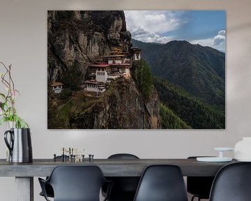 Das Tigernest in Bhutan, Himalaya-Gebirge von Anges van der Logt