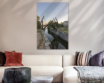 Drawbridge of Vincent van Gogh in Arles, Provence, France by Maarten Hoek