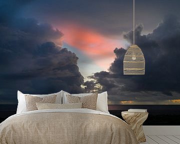 wolkenfront op fanø