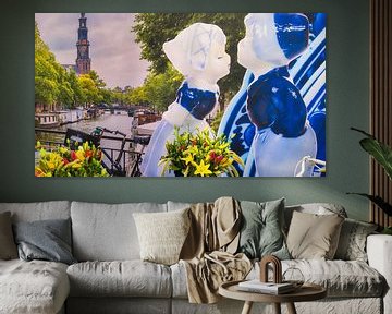 Touristisches Bild Amsterdam von Digital Art Nederland