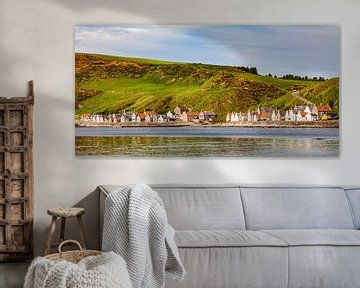 Le village de pêche de Crovie en Écosse sur Werner Dieterich