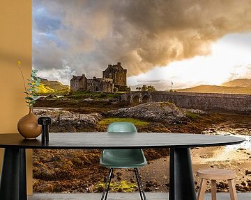 Eilean Donan Castle in Schotland van Werner Dieterich