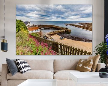 Le village de pêche de Crail en Écosse sur Werner Dieterich