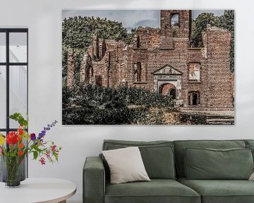 Ruin Castle Bleijenbeek by Ans Bastiaanssen