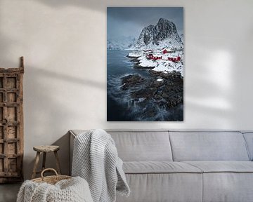 Hamnoy, Lofoten (Noorwegen) van Dirk-Jan Steehouwer