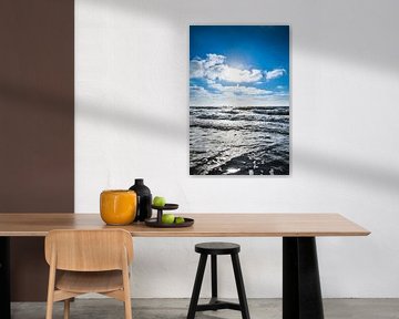 Das Meer am Strand von Scheveningen, Süd-Holland von Wendy Klunder