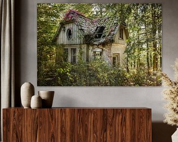 heksenhuis in het bos van Jürgen Schmittdiel Photography