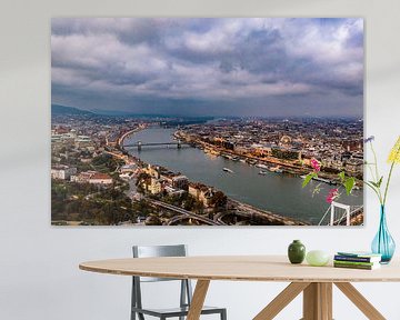 Budapest en de Donau, Drone perspectief van John Ozguc