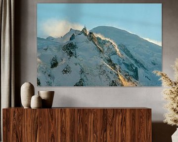 Aiguille du Midi en Mont-Blanc van Jc Poirot