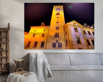 Toren oud stadhuis van Regensburg van Roith Fotografie