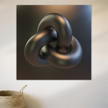  Escher Trefoil Knoten von Chrisjan Peterse