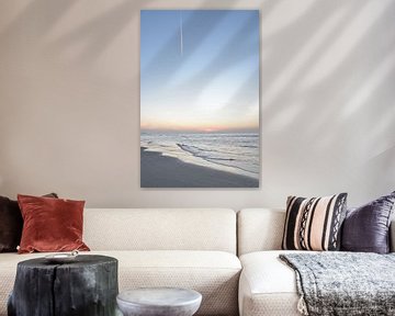 Zonsondergang aan de Nederlandse kust van Christa Stroo fotografie