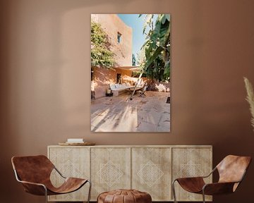 Kashbah bab Ourika | Ourika-Tal | Marokkanische Reisefotografie | Kunstdruck von Yaira Bernabela