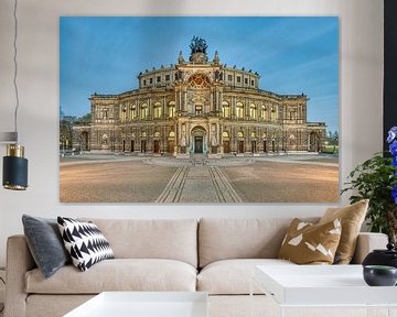 Semper Opera in Dresden by Michael Valjak