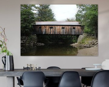 typical new england covered bridge by Bas Berk
