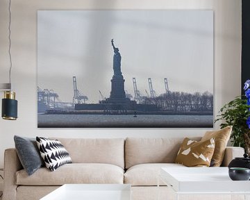 Statue of Liberty new york city by Bas Berk