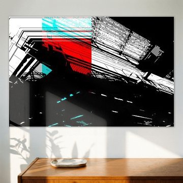 Red and Cyan: The ceiling by Christophe Fruyt