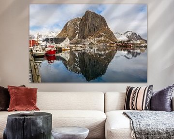Hamnøy Lofoten(Noorwegen) van Maik Richter