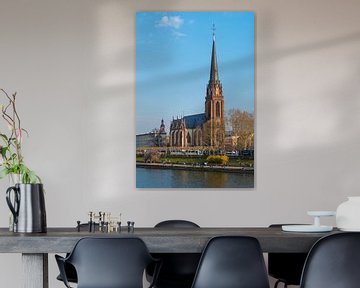 Driekoningenkerk, Frankfurt am Main, Hessen, Duitsland van Peter Apers