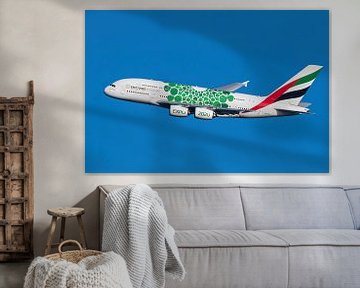 Airbus A380, Emirates van Gert Hilbink