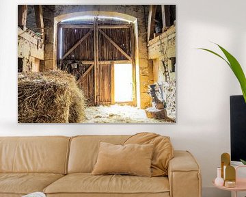 In the hay barn by Miriam Meijer, en pleine campagne.....