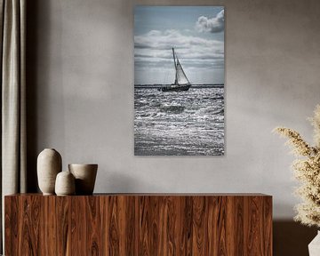 Sailing at sea van Katja • W