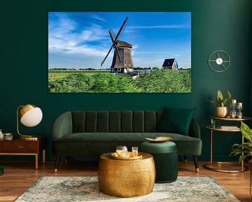 Poldermill Obdam by Digital Art Nederland