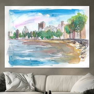 Fin de l'été-automne à Central Park New York