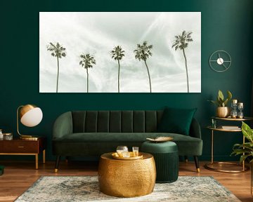 Vintage palmidylle | Panorama van Melanie Viola