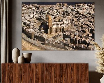 Maßstabsgetreues Modell der Altstadt von Deventer von Bobsphotography
