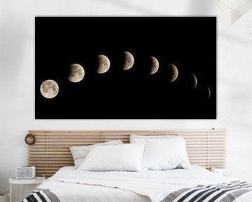 Lunar eclipse van Vincent Willems