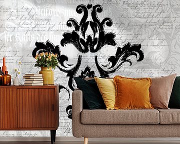 Baroque Romanticism In Grey