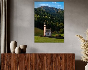 Chapel in the Dolomites, Italy by Adelheid Smitt