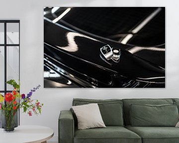 Mercedes-AMG GT sleutels op de spoiler van Bas Fransen