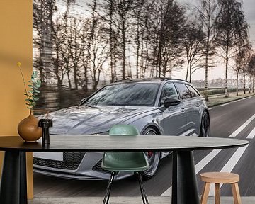 Nardo grey Audi RS6 by Bas Fransen