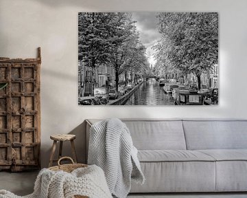 Die Bloemgracht in Amsterdam. von Don Fonzarelli