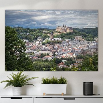 View of Marburg an der Lahn