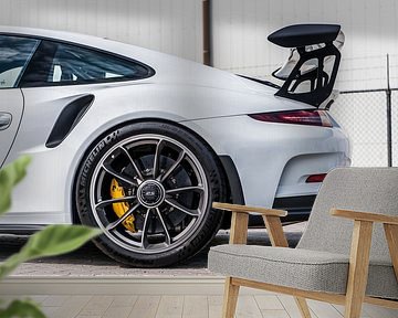 Porsche 911 GT3 RS rim and spoiler by Bas Fransen