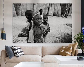 Senegalese children by Elien Van den Brande