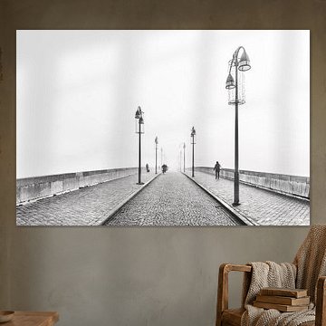 Sint Servaasbrug in de mist