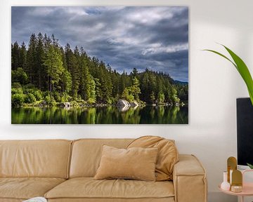 Der Hintersee in Ramsau im Berchtesgadener Land von Rico Ködder