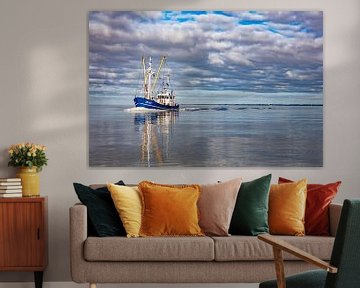 fishing boat at laurel eye by anne droogsma