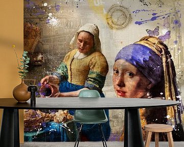 Vermeer-Mädchen von Rene Ladenius Digital Art