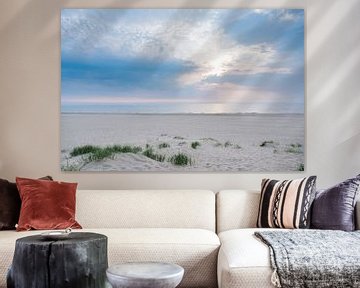 Zonsondergang Katwijk aan Zee van Lisenka l' Ami Fotografie